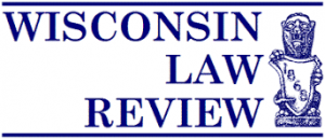 wisconsin law review masthead logo