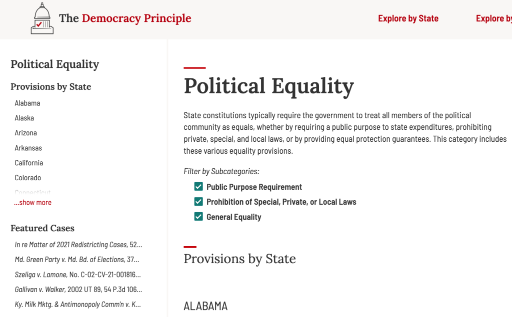 Democracy Principle screenshot