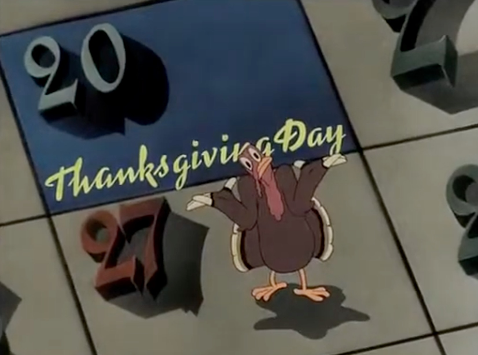 Confused Turkey from Holiday Inn movie